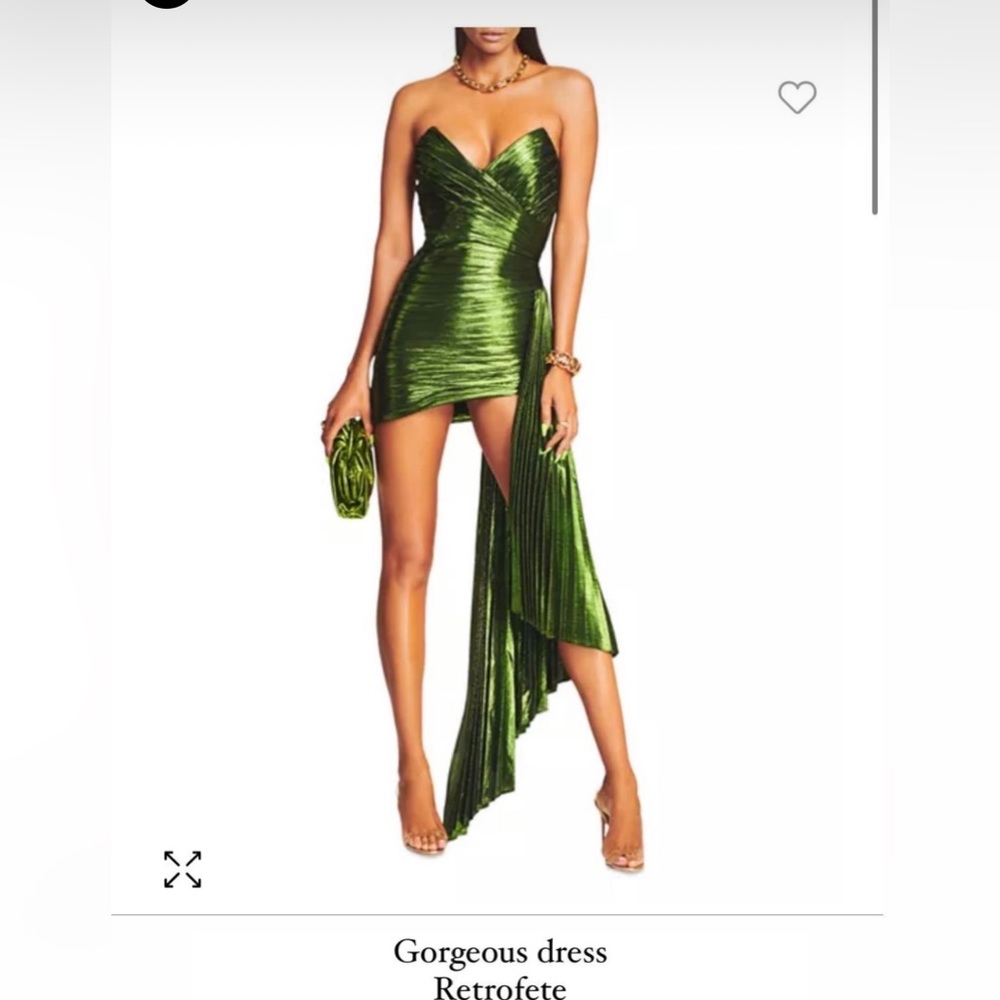 Retro fete Green dress